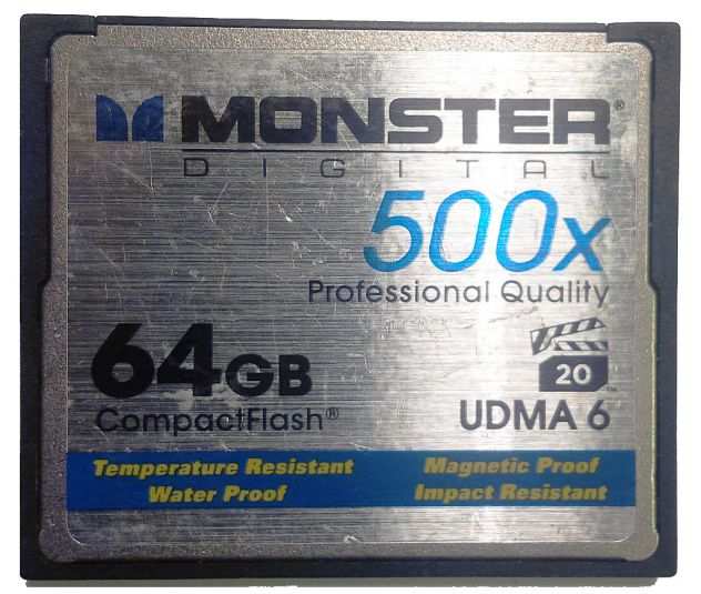 CFA-0064-605, Compact Flash Monster 64GB (stock 2)