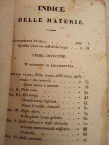Champollion-figeac - Compendio di archeologia volume primo e volume secondo - 18341834