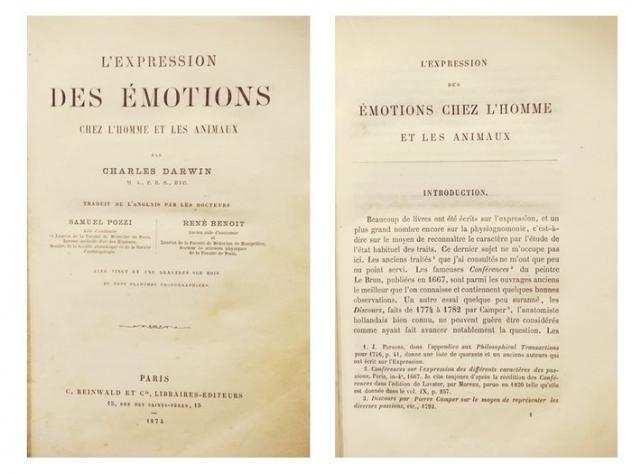 Charles Darwin - LExpression des eacutemotions chez lhomme et les animaux - 1874