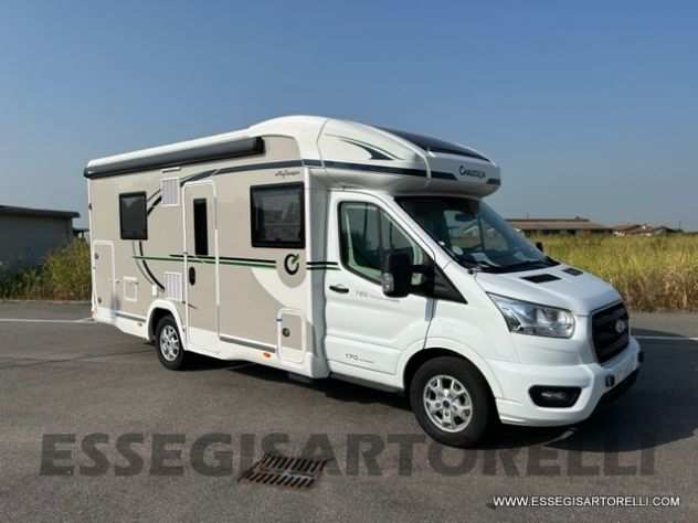 CHAUSSON TITANIUM 720 CAMBIO AUTOMATICO BASCULANTE 5 POSTI VIAGGIO GARAGE FULL