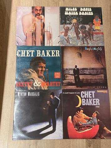 Chet Baker - Miles Davis - Winton Brandford Marsalis - Artisti vari - 6 Lp Albums - Titoli vari - Album LP (piugrave oggetti) - 1967
