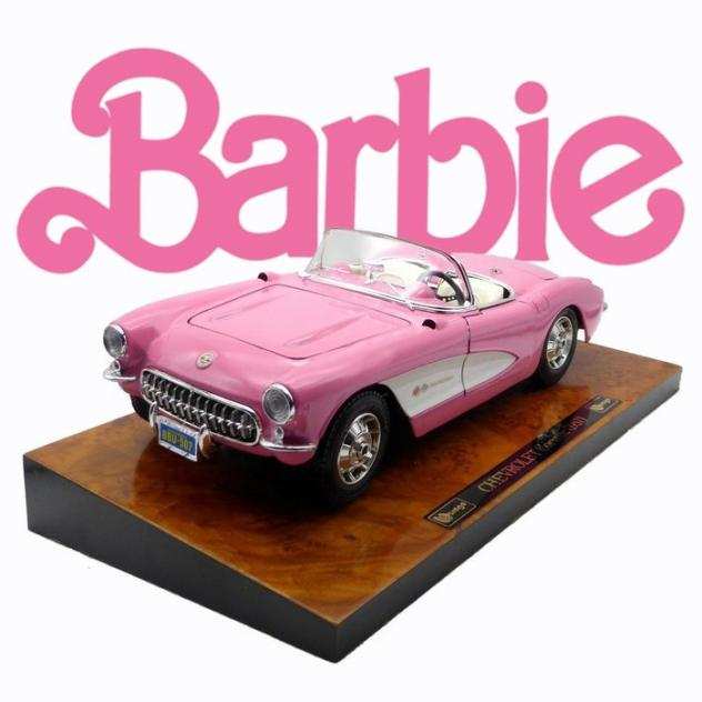 Chevrolet Scala 118 - 1 - Modellino di auto - Special Limited Edition quotPink Barbie Chevrolet Corvettequot 1957s - Cod.3724 Originale Pink