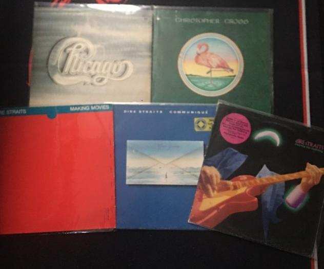 Chicago (C.T.A.), Dire Straits, Christopher Cross - Dire Straits 3xLp Chicago 2xLp (Doppio) Christopher Cross 1xLp - Titoli vari - Album 2 x LP (album