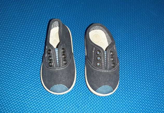 CHICCO SNEAKERS BLU-JEANS SLIP-ON N. 20