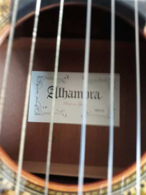 Chitarra classica alhambra 4p spagnola