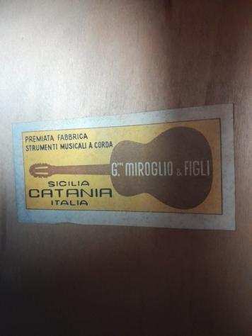 Chitarra italiana Gennaro Miroglio ( Catania) Italia - 6 corde - - Chitarra classica - 1930