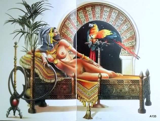 CHRIS ACHILLEOS PORTFOLIO AMAZONS 1977LA BELLE ET LA BETE