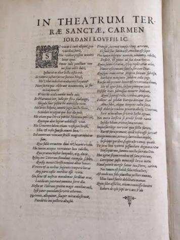 Christiaan Van Adrichem - Theatrum Terrae Sanctae et biblicarum cum tabulis geographicis aere expressis - 1682