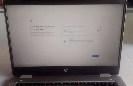 Chromebook HP convertibile touchscreen NUOVO