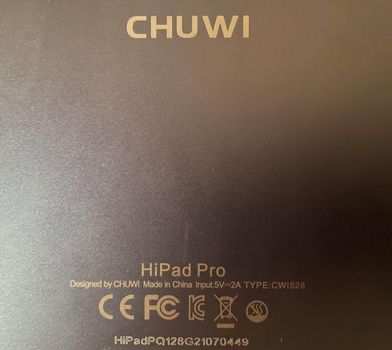 Chuwi tablet