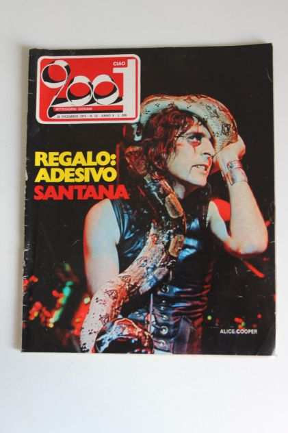 CIAO 2001 rivista musica rock progressive numeri annata 1973 entra scegli