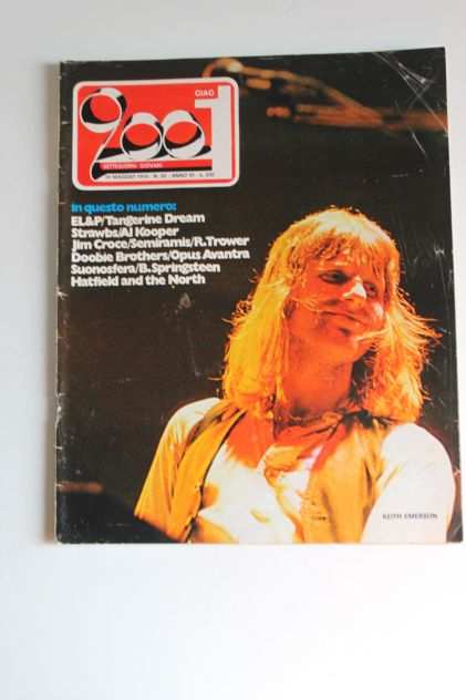 CIAO 2001 rivista musica rock progressive numeri annata 1974 entra scegli
