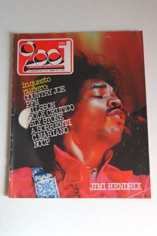 CIAO 2001 rivista musica rock progressive numeri annata 1975 entra scegli