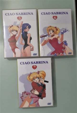 Ciao Sabrina serie animata completa in 7 box dvd