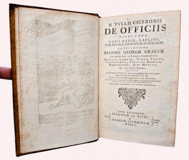Cicero  Graevius - De Officiis - 1710