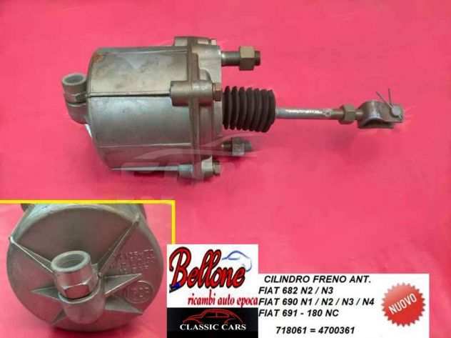 CILINDRO FRENO FIAT 682 - 690 - 691 - 180NC ANT. (4700361)