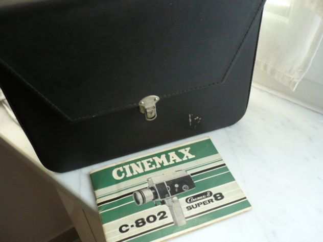Cinepresa super8 Cinemax C802 Macrozoom del 1970.