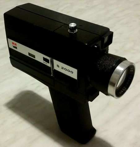 Cinepresa vintage S 20000 ZOOM PDM Super8 mm.Made in Japan con custodia perfetta