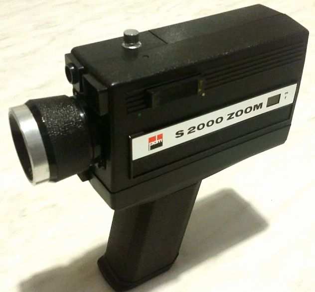 Cinepresa vintage S 20000 ZOOM PDM Super8 mm.Made in Japan con custodia perfetta