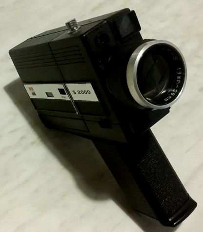 Cinepresa vintage S 20000 ZOOM PDM Super8 mm.Made in Japan con custodia perfetta