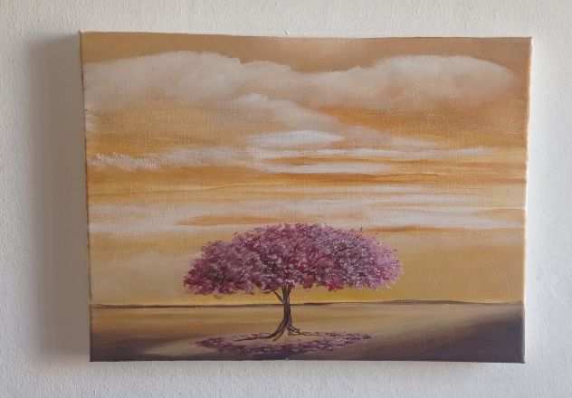 Cinque dipinti serie Tree of Life