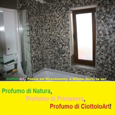 Ciottoli di fiume, ma QUADRATINI per ...