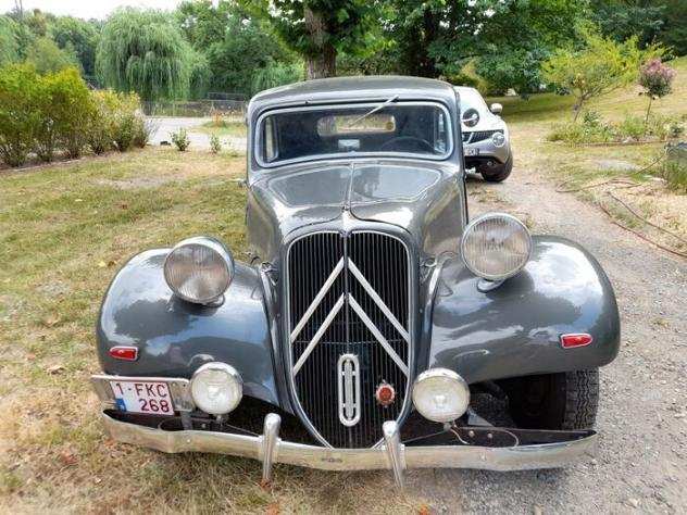 Citroeumln - traction malle plate 11B - 1952