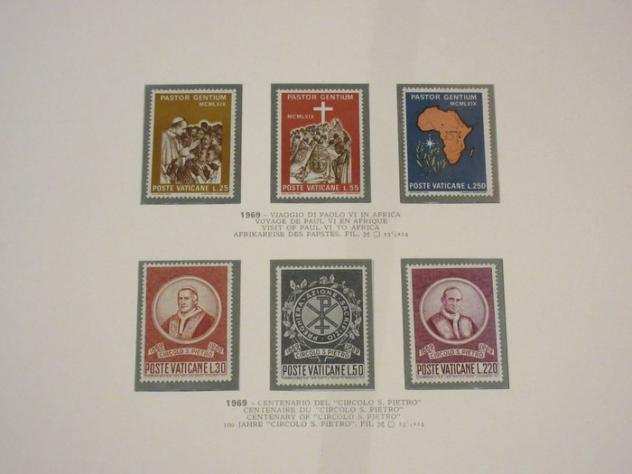 Cittagrave del Vaticano 19581982 - Collezione in due album