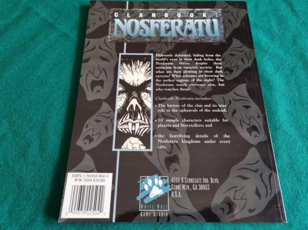 Clanbook Nosferatu (per Vampire the Masquerade)