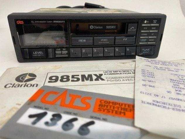 CLARION - Clarion 985 MX  amplificatore 304HA - Audiocassette