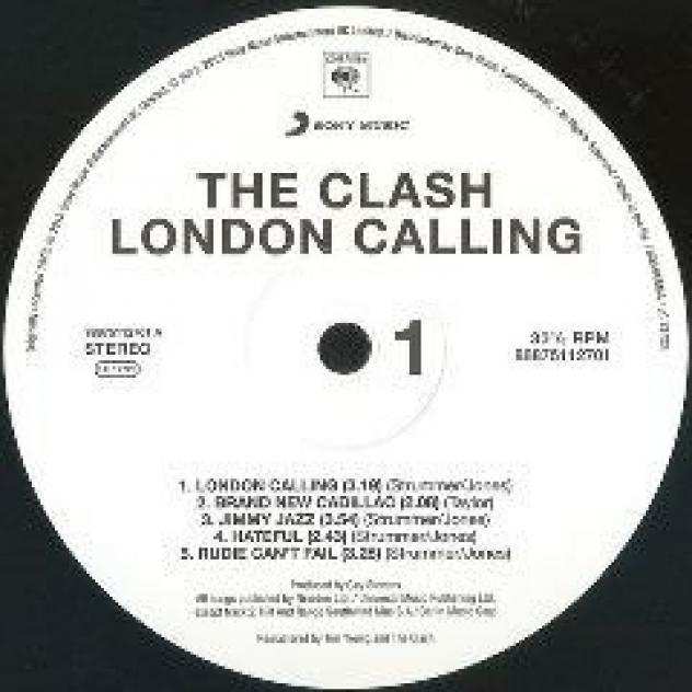 Clash - First 3 LPs quotThe Clashquot, quotLondon callingquot and quotGiveem enough ropequot still sealed - Titoli vari - Album 2xLP (doppio), Album LP - 180 grammi, R