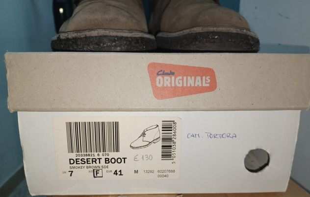 Classiche scarpe uomo Clarks Originals Desert Boot