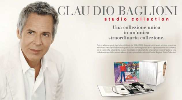 Claudio Baglioni Studio Collection 17CD Cofanetto Box