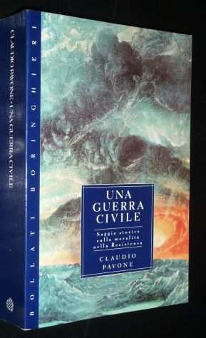 Claudio Pavone UNA GUERRA CIVILE, Bollati Boringhieri 1995 NUOVO