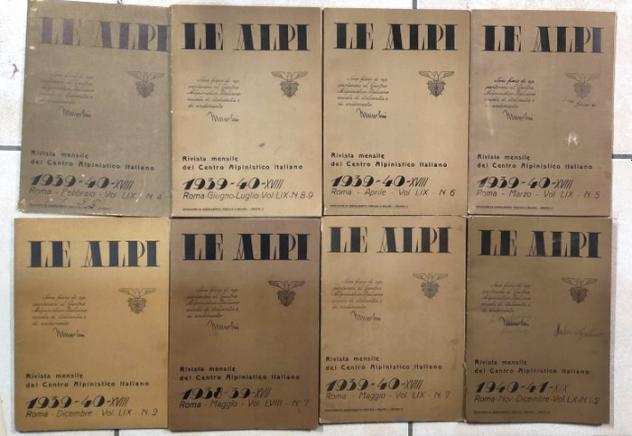 Club alpino italiano - Lot with 14 issues - 1936