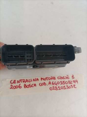 Cod A6401508279. 0281013032 centralina motore Classe b 2006 Bosch