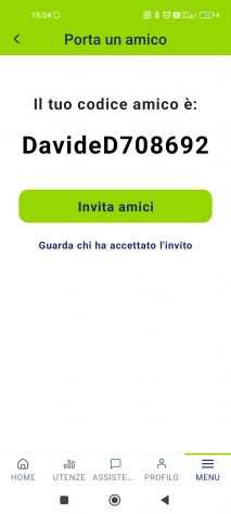 Codice amico SORGENIA DAVIDED708692