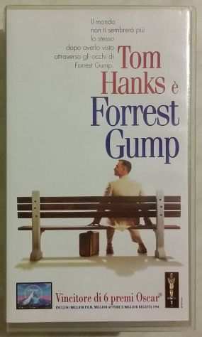 COFANETTO 2 VHS TOM HANKS Egrave FORREST GUMP