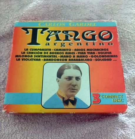 COFANETTO 3 CD TANGO ARGENTINO