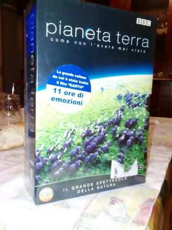 Cofanetto 4 DVD BBC set documentario Pianeta Terra nuovo