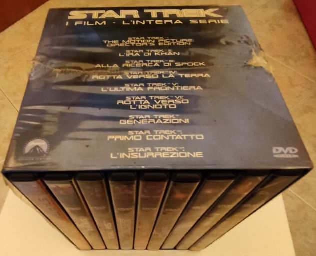 Cofanetto DVD Star Trek quotI Film - LIntera Seriequot