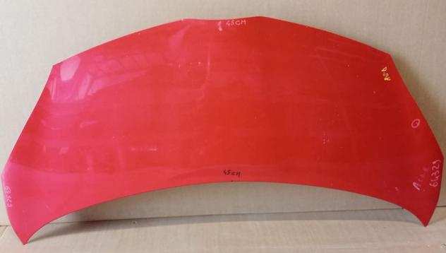 COFANO ANT. ROSSO MET. (MODELLO DAL 2005 AL 2010 - CM 45 - 533240H010 C 999-U64329 Carrozzeria Lamierati esterni Cofano Cofano ant. TOYOTA - AYGO