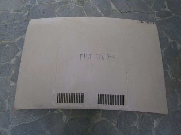 COFANO ANTERIORE FIAT 124 BERLINA PRIMA SERIE FRONT BONNET FIAT 124 BERLINA 1.S