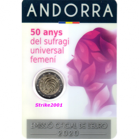 Coin CARD Andorra 50 anys