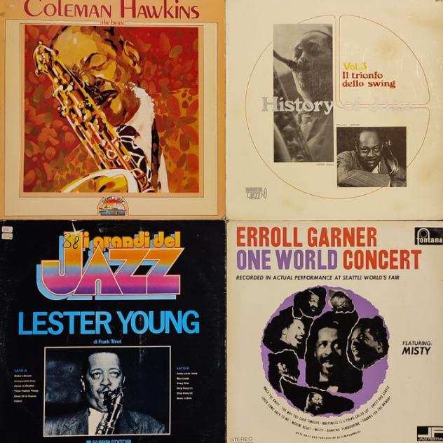 Coleman Hawkins, Lester Young, Erroll Garner - 4 Lp Album - Album LP (piugrave oggetti) - Prima stampa - 1963