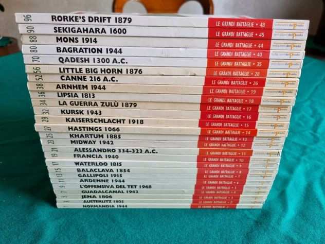 Collana Eserciti e Battaglie Osprey Publishing 26 volumi