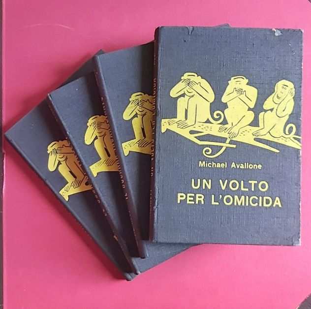 Collana libri gialli anni 50