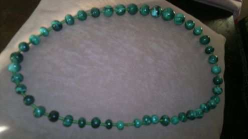 collana malachite