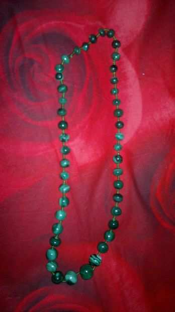 collana malachite