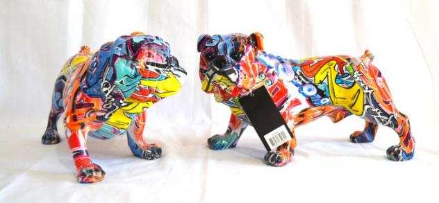 Collezione a tema animali - 2x Bulldog